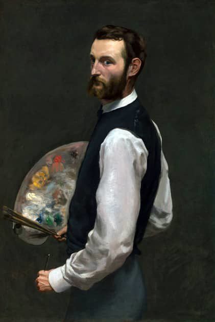 Frédéric Bazille, Self-Portrait