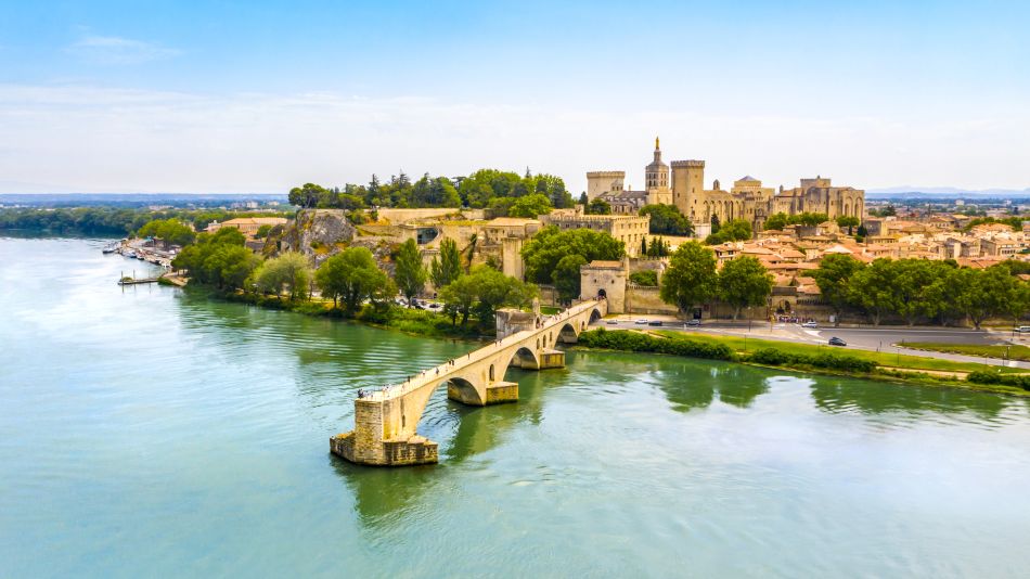 Famous picture of Avignon