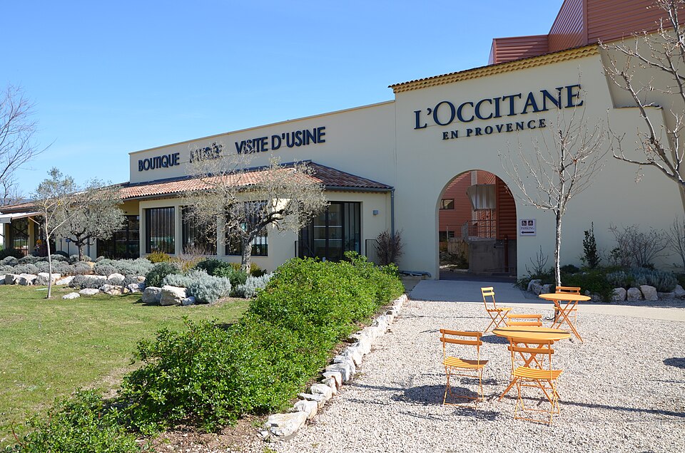 L'Occitane en Provence visit Factory and Shop in France