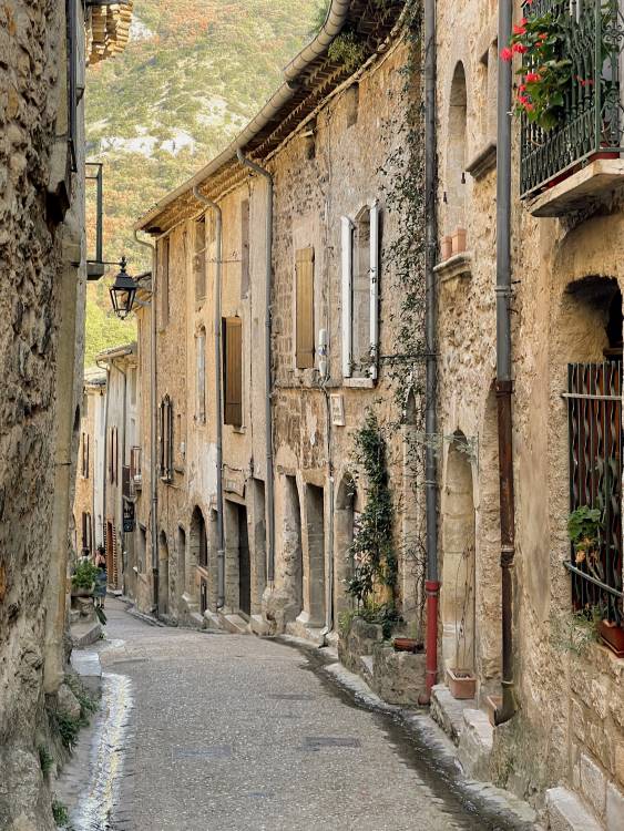picturesque street South of France