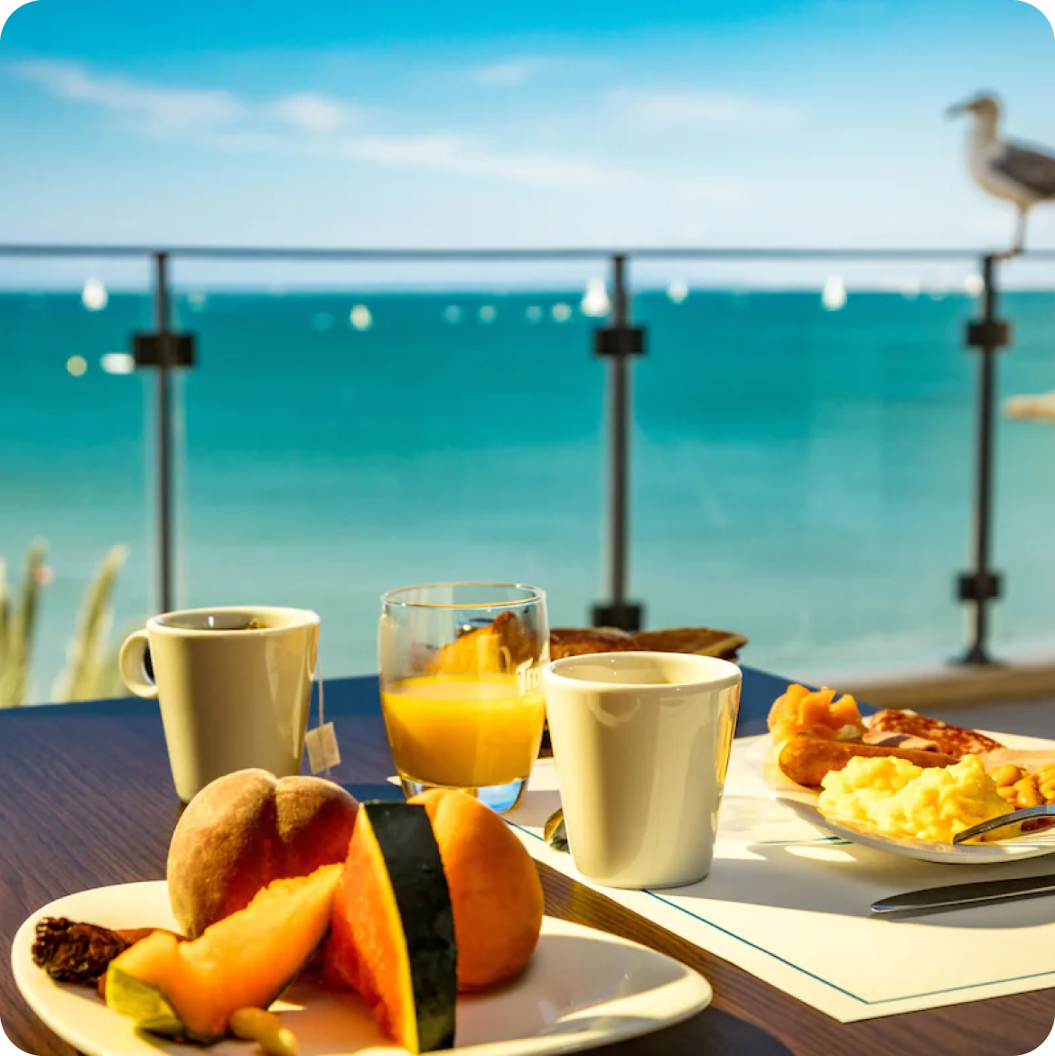 <strong>Splendid Hotel Camargue Grau-du-Roi</strong><br><strong>(4 nights)</strong><strong><br></strong>Enjoy four nights in Le Grau-du-Roi, a lively Mediterranean town once visited by Hemingway. Stay at Hotel Splendid Camargue, where every room offers a private sea-view balcony—an ideal, relaxing base after each day of exploring.