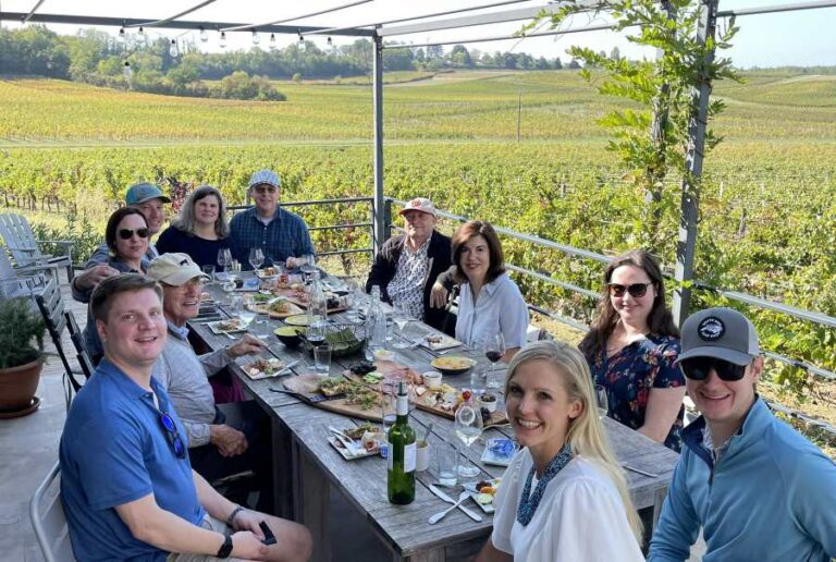 Group lunch st emilion small group tour France