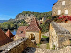 Dordogne valley map