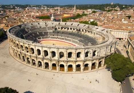 Nimes Roman Amphiteatre - Roman History Southern France